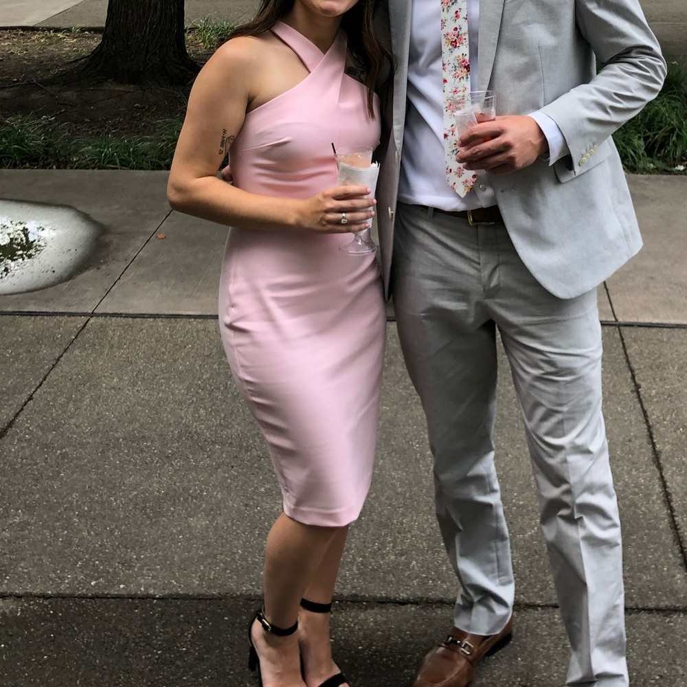Pink dress